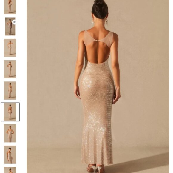 NWT Commense Glitter Dress - Picture 2 of 6